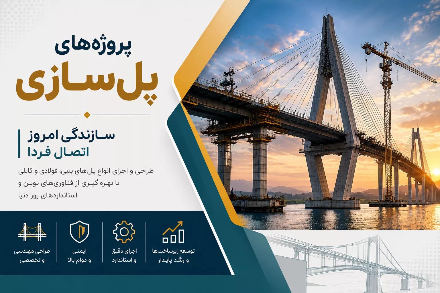 پروژههای پلسازی؛ ستون اصلی توسعه زیرساختهای حملونقل