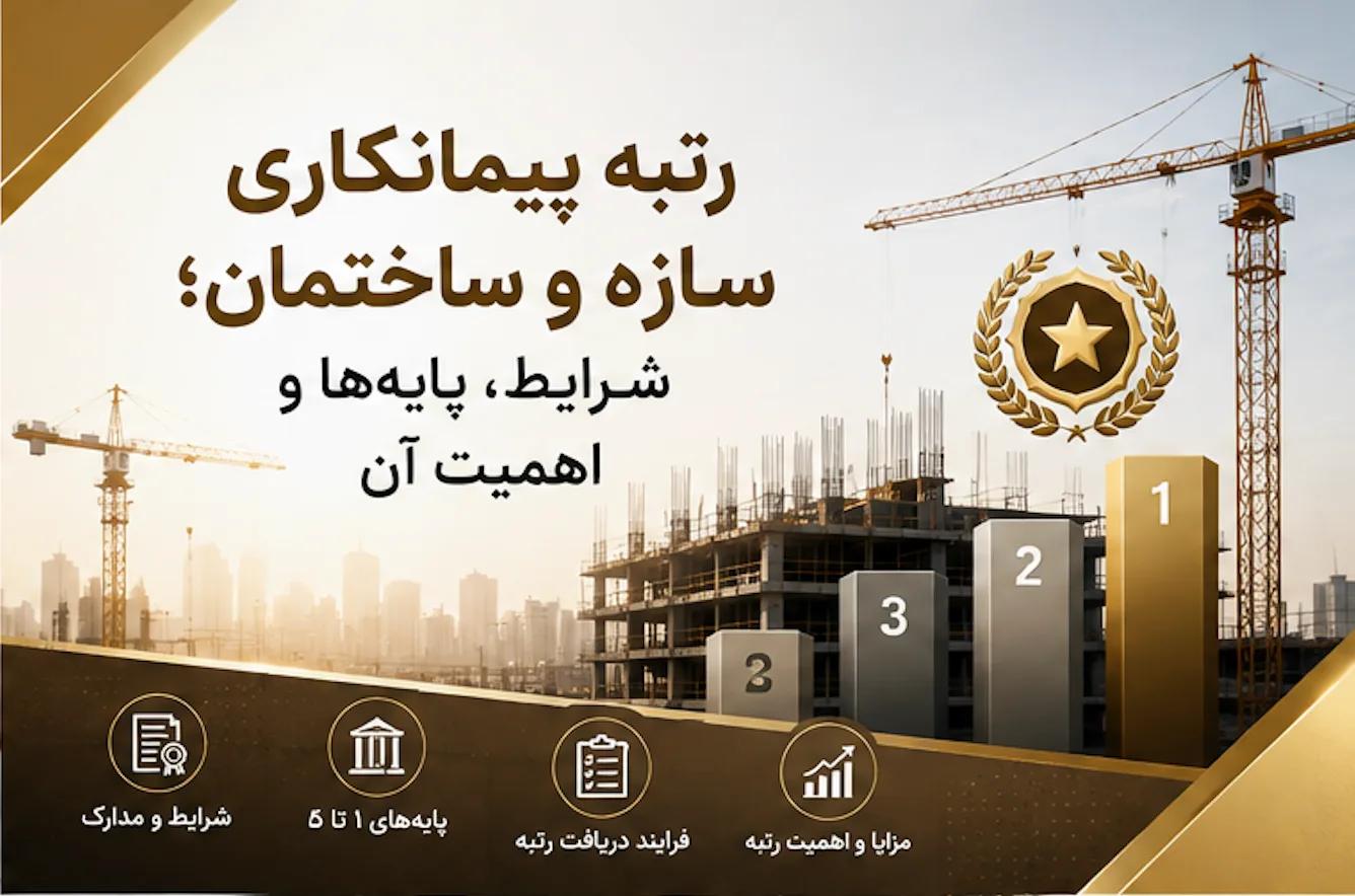 رتبه پیمانکاری سازه و ساختمان؛ شرایط، پایهها و اهمیت آن